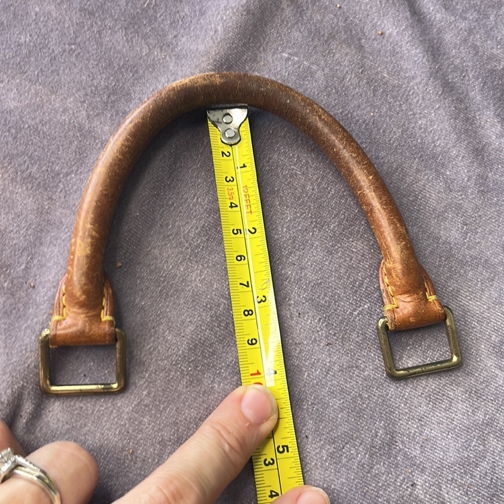 Authentic Louis Vuitton Vintage Speedy Replacement Straps Handles n8 - Picture 8 of 9